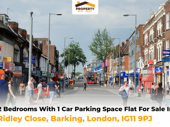 2 Bedrooms with 1 Car Parking Space Flat for sale in Ridley Close